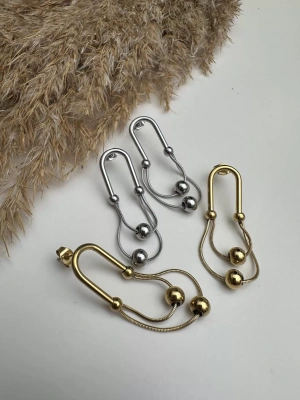 Çelik Topçuk Küpe Kararma Yapmaz