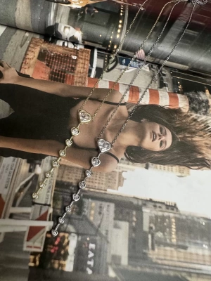 Çelik Y Kalp Kolye Tasarım