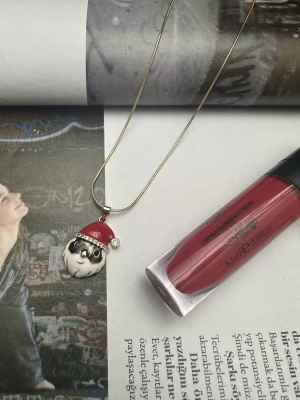 Çelik Yeni Yıl Noel Baba Kolye