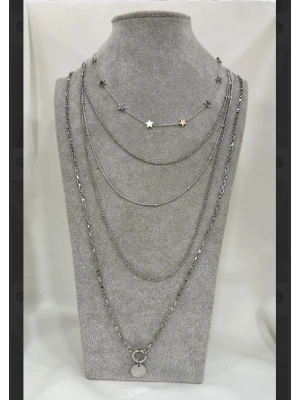 Çoklu Kombinli Tasarım Kolye