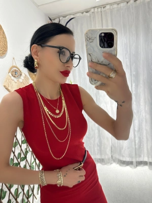 Çoklu Tasarım Kombinli Kolye