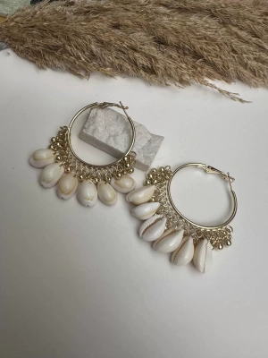 DenizKabuğu Halka Küpe Tasarım