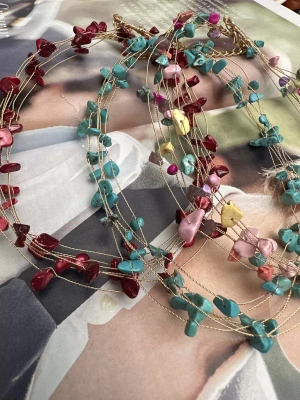 Doğal Taş Tasarım Kolye