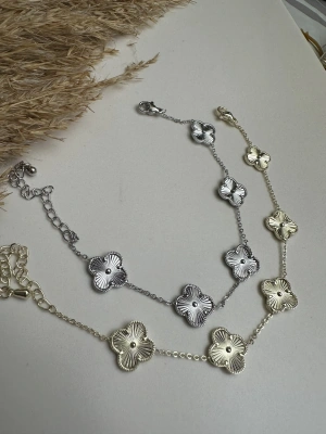 Düz Gold Van Cleff Bileklik