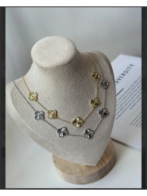 Düz Van Cleff Kolye