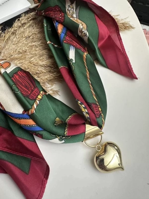 Fular Tasarım Kolye 1