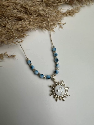 Güneş Nazarlı Kolye