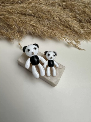 İkili Ayıcık Broş