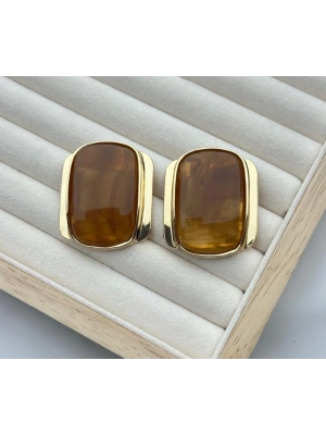 Kahverengi MNG Küpe