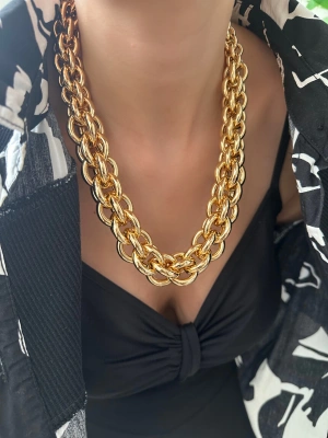 Kalın Zincir Kolye Tasarım