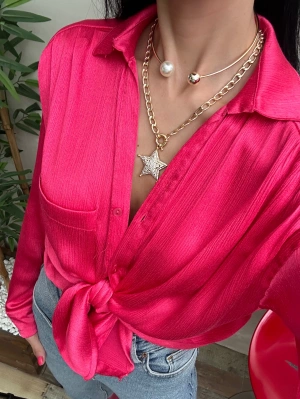 Kombin Kolye Choker Tasma İncili Kolye Ve Yıldız Taşlı Kolye