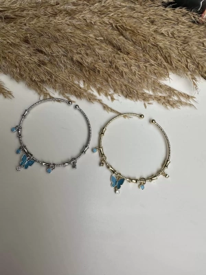 Mineli Kelebek Charm Bileklik