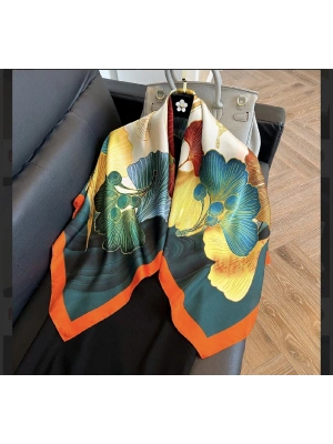 Momo Enerjik İpek Şal Fular