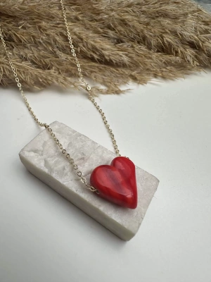 Murano Cam Kalp Kolye