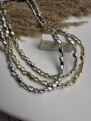 Özel Seri Asimetrik Topçuk Kolye