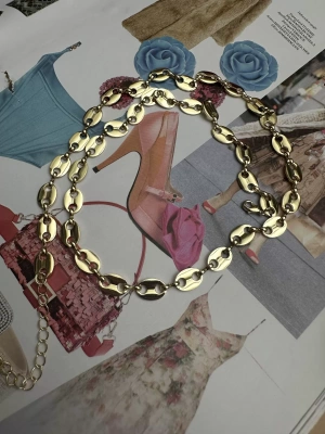 Özel Seri Düğme Model Kolye (Uzun)