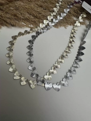 Özel Seri Kalp Plaka Kolye