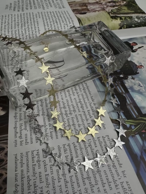 Özel Seri Yıldız Plaka Kolye