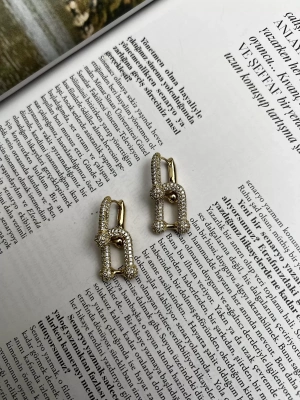 Özel Seri Zirkon Taş Kaplama Tiffany Küpe