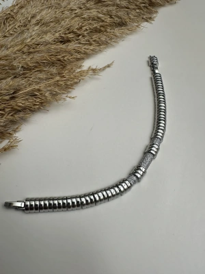 Özel Tasarım Altın Kaplama Silver Taşlı Bileklik