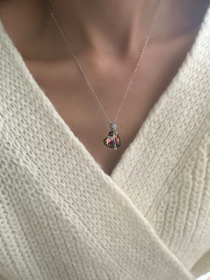 Pandora Model Hologramlı Kalpli Kolye