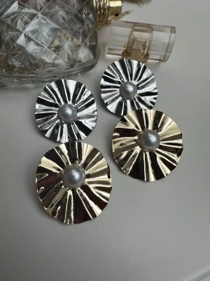 Plaka İnci Küpe Tasarım