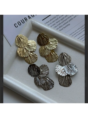 Plaka Tırtık Küpe Tasarım