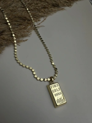 Pul Yasaı Külçe Kolye