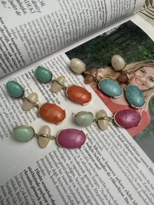 Renkli Bonibon Küpe