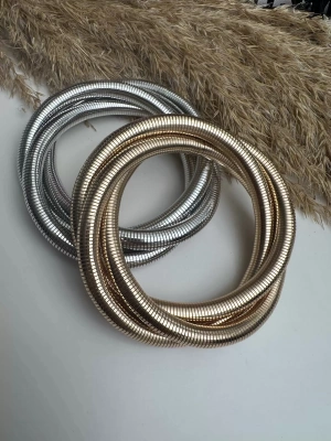 Sarmal Tasarım Bileklik Altın Kaplama