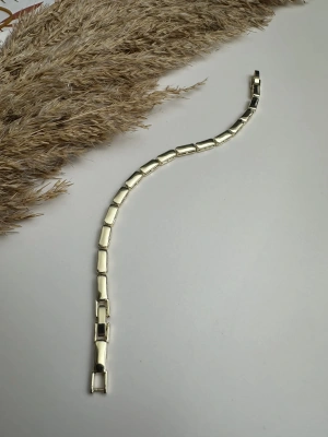 Şerit Model Altın Kaplama Bileklik