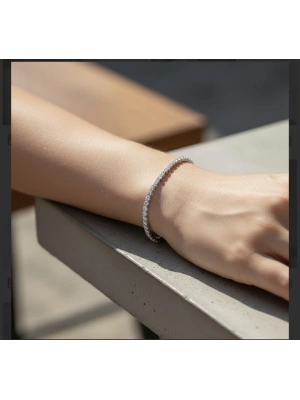 Su Yolu Altın Kaplama Bileklik