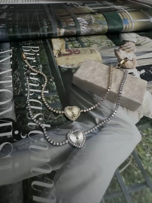 Su Yolu Altın Kaplama Kalp Bileklik