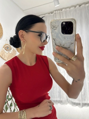 Tasarım Asimetrik Küpe