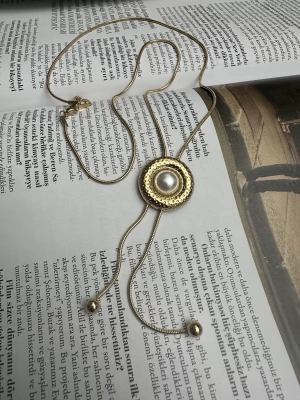 Tasarım Çelik İnci Detay Toplu Kolye