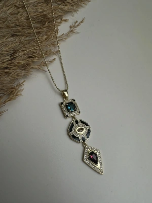 Tasarım Çelik Mersin Renk Kolye