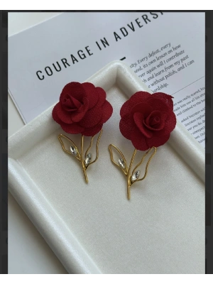 Tasarım Gül Model ZRA Küpe