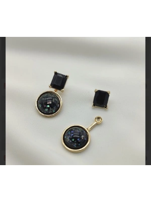 Tasarım Hareli MNG küpe