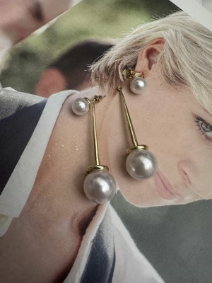 Tasarım İnci Küpe