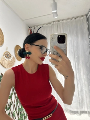 Tasarım Kiraz Küpe