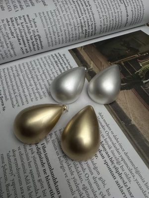 Tasarım Mat Damla Küpe