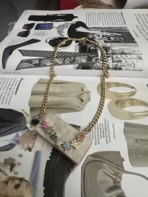 Tasarım Yıldız Renkli Kolye