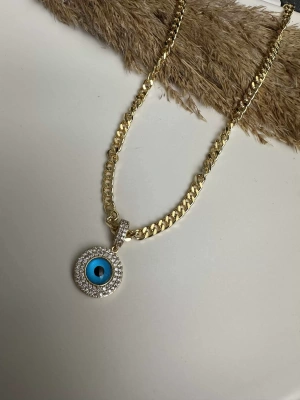 Taşlı Göz Kolye