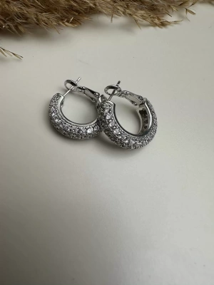 Taşlı Halka Küpe Özel Seri