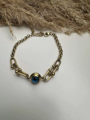 Tiffany Nazarlı Çelik Bileklik