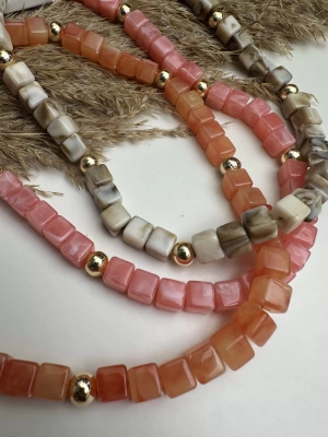 Topcuk Boncuk Kolye Şeker Kolyeler