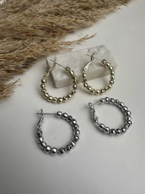 Topcuk Detay Halka Küpe