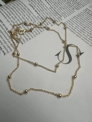 Topçuk Geçiş Detaylı Basic Kolye