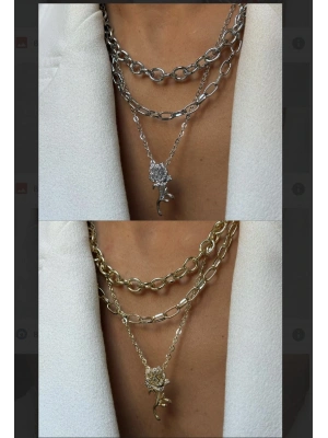 Üçlü Tasarım Kolye Özel Seri