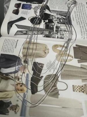 Uzun Çoklu Kolye Zincir Model